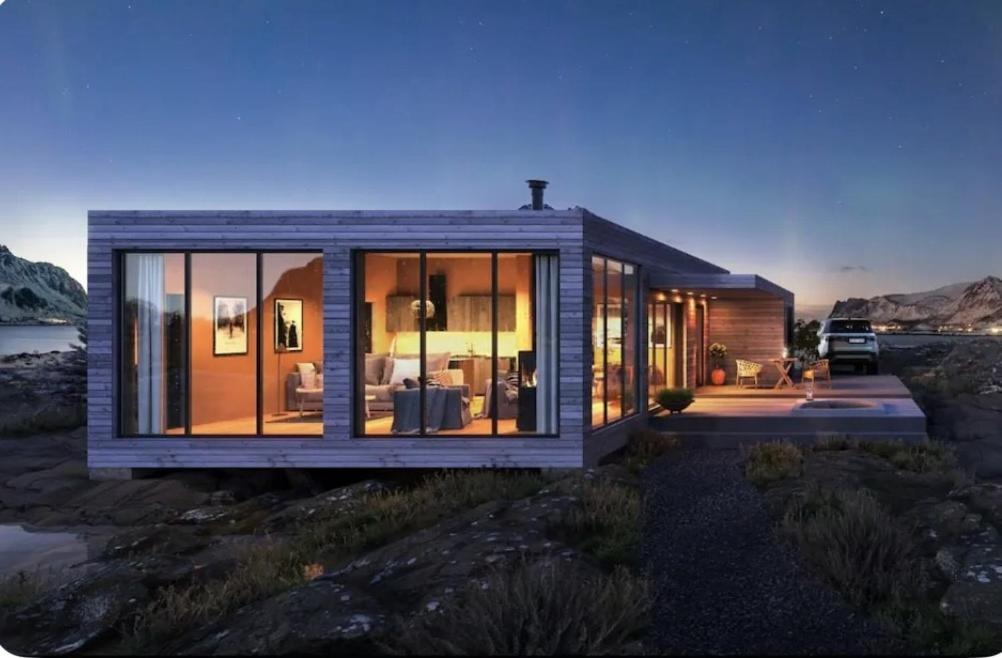 Nydelig Hytte I Unike Lofoten I Naerheten Av Henningsvaer! Lyngværet Exterior foto